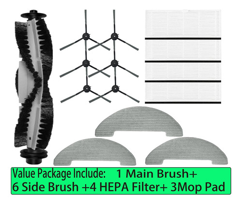 Piezas De Repuesto Para El Robot Aspirador Vactidy T6/t7/t8