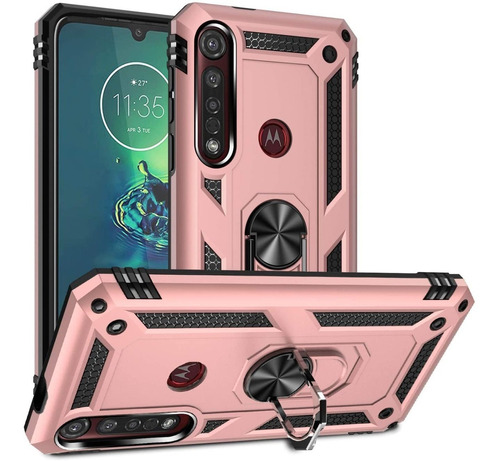 Funda Motorola Moto G8 Play Case + Mica Cristal 21d