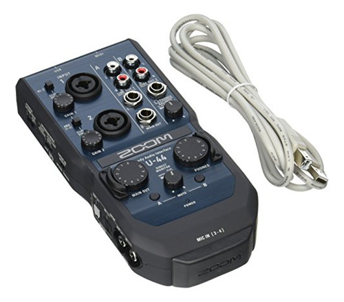 Zoom Interfaz De Audio Del Canal U-44