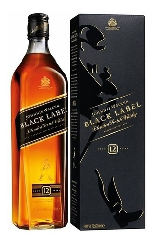 Imagen 1 de 1 de Johnnie Walker Black Label X 750 Cc - Casa Otamendi