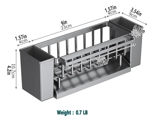 Soporte Para Utensilios, Soporte Para Secado De Utensilios D