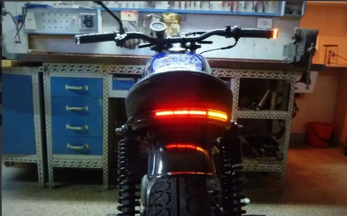 Led Señalero Posicion Y Freno Moto Autoadhesivo