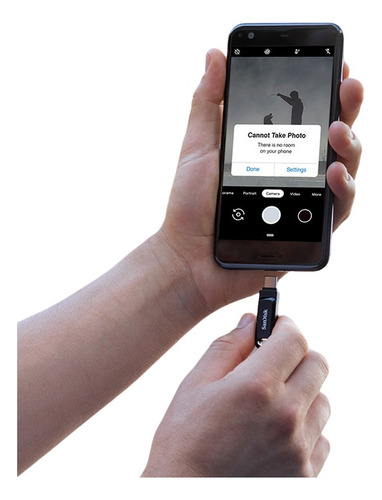 Sandisk 256gb Usb 3.0 Dual Portable Otg Usb-c Memoria Driver