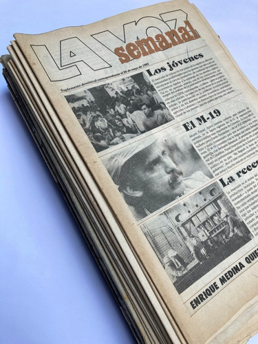 La Voz Semanal. 44 Ejemplares. Años 1983/1984/1985.
