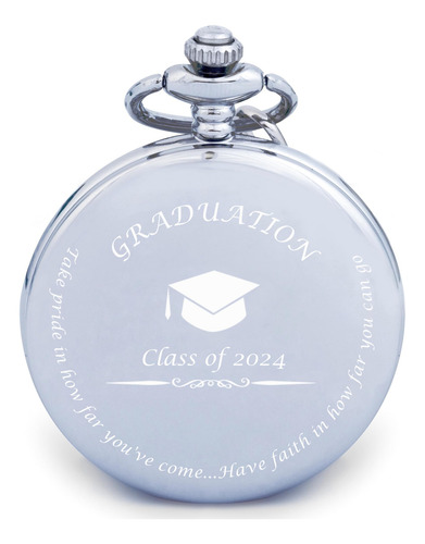 Relógio De Bolso Fj Frederick James Graduation Class Of 2024