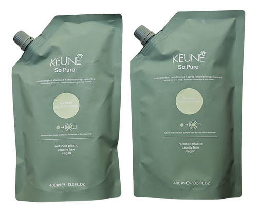 Keune Shampoo + Condi So Pure Clarify 400ml