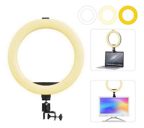 Lámpara De Fotografía Niveles Ring Video Light 10.powered 11