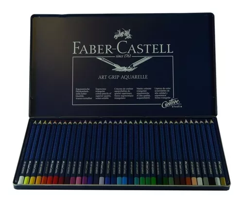 Faber-Castell - Lápices de color acuarelables Art Grip 