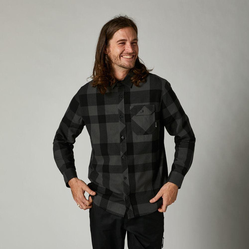 Camisa Lifestyle Voyd 2.0 Negro Fox