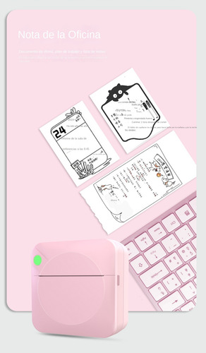 Impresora Portátil Compacta Bluetooth Sin Tinta