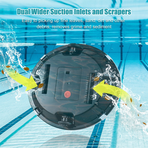 Robot Limpiador De Piscinas Automático 5000mah Inteligente