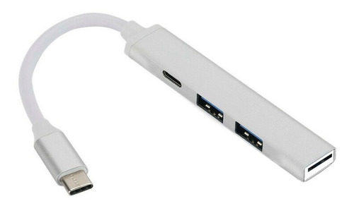 Hub Usb-c 2 Puertos Lector Tf 4 En 1