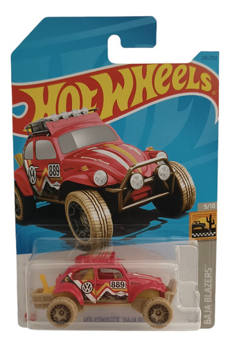 Hot Wheels Volkswagen Baja Bug (rojo) 241/250 Mlc03 