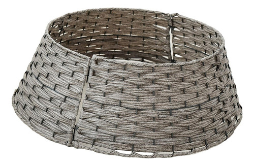 - Collar De Mimbre Artificial Para Navidad, Falda De