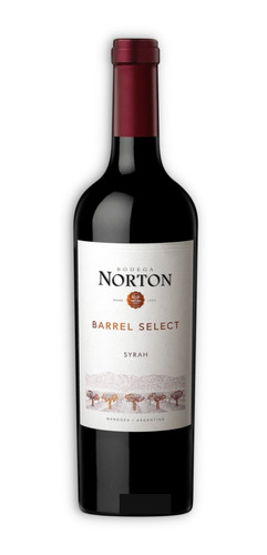 Vino Norton Barrel Select Syrah 750ml Luján De Cuyo Mendoza