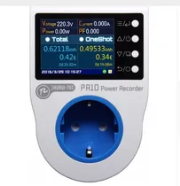 Comprar Medidor De Consumo Watts  Voltaje  Lcd  Color  Graba Consumo