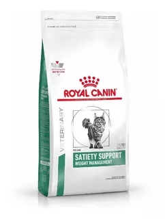 Alimento Royal Canin Veterinary Satiety Support Weight Management para gato adulto sabor mix en bolsa de 3.5kg
