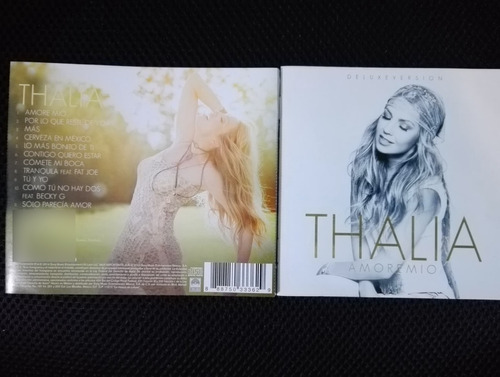 Thalia Amore Mio Deluxe Version Cd