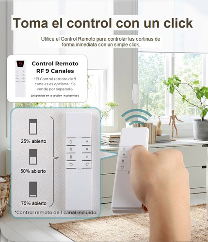 Zemismart Motor Cortina Roller Zigbee Panel Solar Homekit