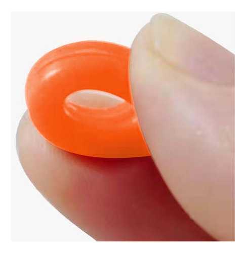 2 Piezas De Ganchos For Las Orejas De Las Gafas, Naranja