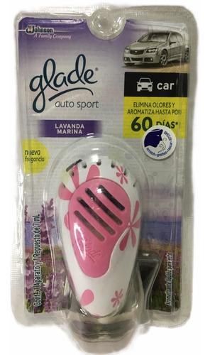 Ambientador Glade Auto Sport Aparato Más Respuesto Aire Acon