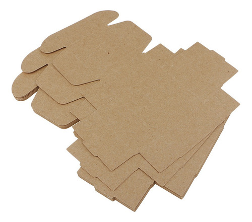 10 Piezas Cajas De Papel Artesanía Ideal Para Envoltura De