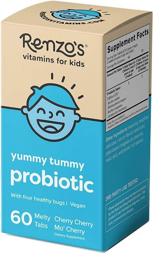 Probiotico Niños Renzo S 60 Tab - Unidad a $2898