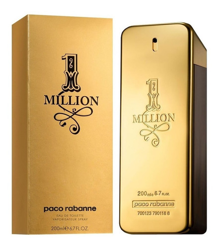 Perfume Paco Rabanne One Million 200ml Original