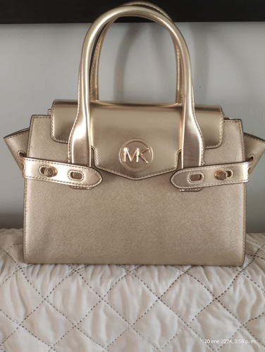 Cartera Michael Kors Carmen Dorado