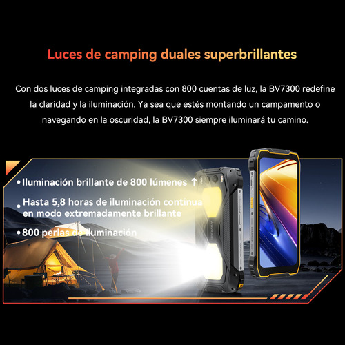Teléfono celular Blackview BV7300 256 GB negro