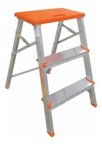 Comprar Banqueta Escalera Botafogo Aluminio 3 Escalones Plegable 