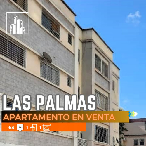 Se Vende Apartamento 63m2 1h/1b/1p  Las Palmas 