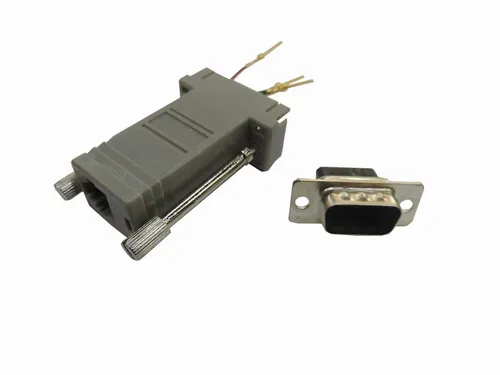 Adaptador Db9 Hembra A Ficha Telefonica 4p 4c