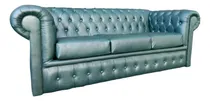Comprar Sillón Chesterfield Clásico 3 Cuerpos Cuerina Talampaya 