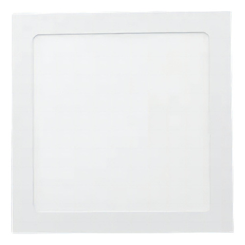 Painel Led Plafon Embutir 18w Quadrado Branco Frio 22x22 110v 220v (bivolt)