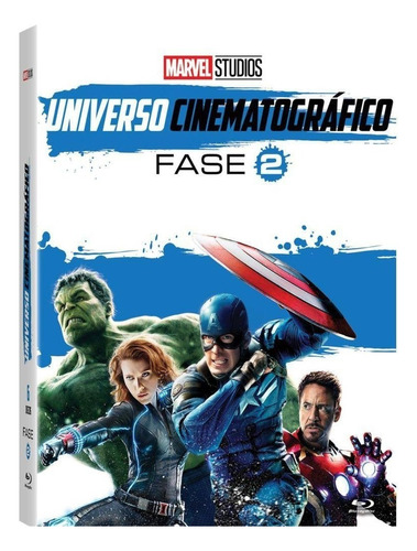 Blu-ray Marvel Universo Cinematográfico - Fase 2 - 6 Discos