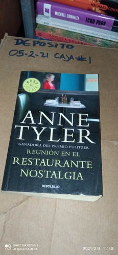 Libro Reunión En El Restaurante Nostalgia. Anne Tyler