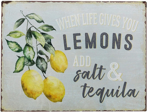 Barnyard Designs When Life Gives You Lemons Add Salt & Tequi