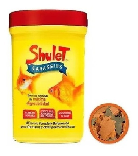 Alimento Escamas Peces De Agua Fria Shulet Carassius 20gr