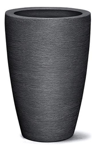 Vaso Grafiato Cônico 48 Preto