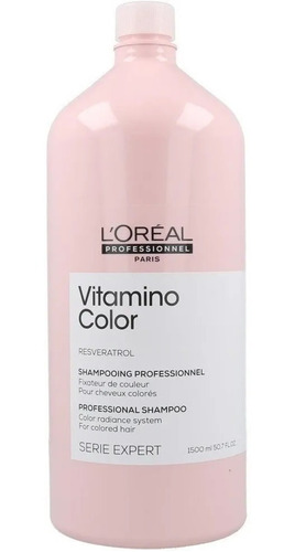 Shampoo Para Cabello Teñido Loreal Vitamino Color 1500ml