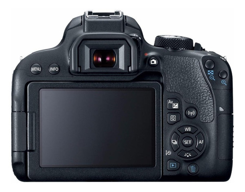 Canon EOS Rebel T7i 18-135mm IS STM Kit DSLR cor preto