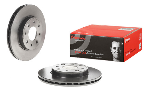 Disco Brembo Fiat 500 C 1.2 2010 A 2019 D Pza