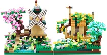 Comprar Juego De Construcción De Microbloques Kadablk Sakura Tree Ho