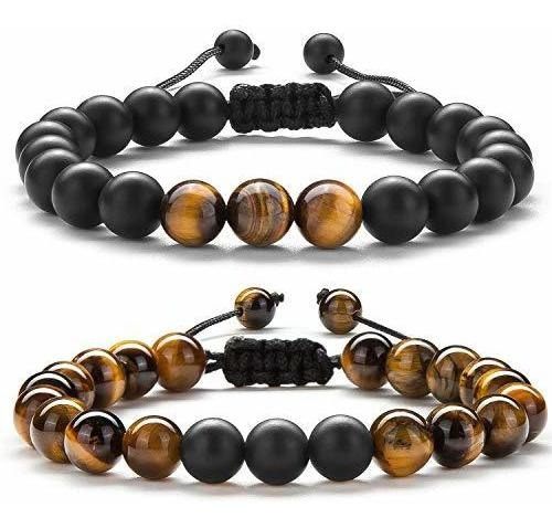 Pulsera Difusora 7 Chakras Lava Rock Esenciales