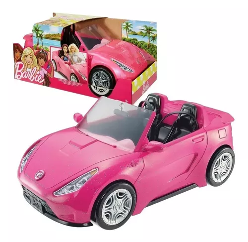 Carro Da Barbie Conversivel Glam De Luxo