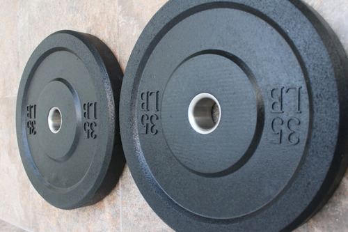 Par Bumper De Caucho 35 Lbs