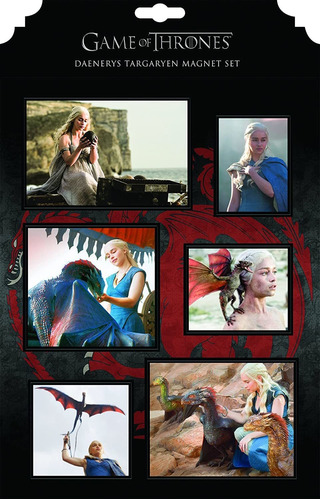 Dark Horse Deluxe Game Of Thrones Daenerys Magnet Set