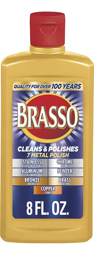 Crema Brasso Pulitura Metal Importado Cobre Acero 