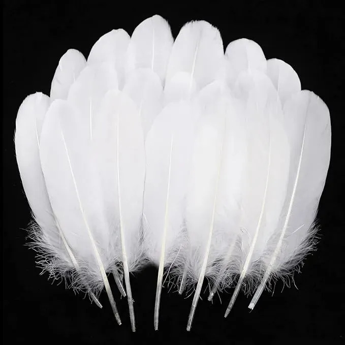 50 Plumas De Ganso Alta Calidad Para Manualidades Decoración 15-20cm Plumas De Colores Plumas Artificiales Plumas De Avestruz